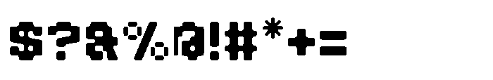 BD Gravel Rounder Font OTHER CHARS