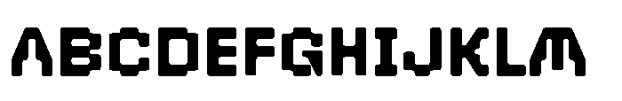 BD Gravel Rounder Font UPPERCASE