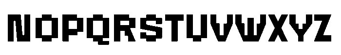 BD Gravel VF Edge Font UPPERCASE