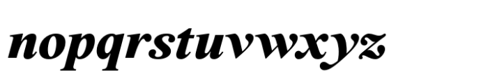 BD Megalona Black Italic Font LOWERCASE