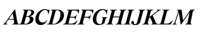 BD Megalona Bold Italic Font UPPERCASE