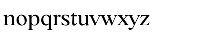 BD Megalona Regular Font LOWERCASE