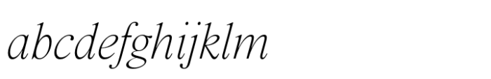 BD Megalona Thin Italic FONT