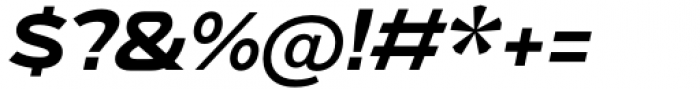BD Megatoya Extended Extra Bold Italic Font OTHER CHARS