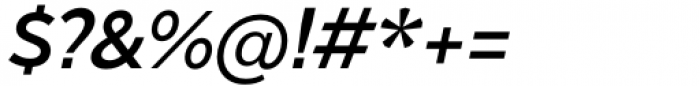 BD Megatoya Semi Bold Italic Font OTHER CHARS