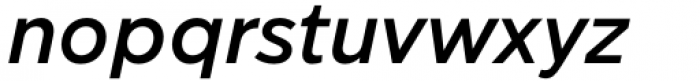BD Megatoya Semi Bold Italic Font LOWERCASE
