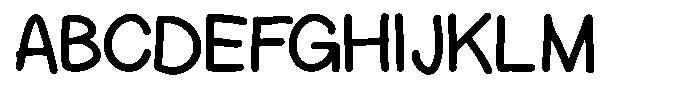 BDFlat BDflat Bold Font UPPERCASE