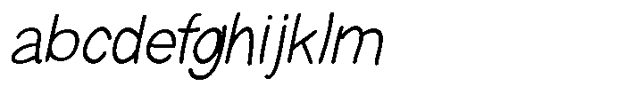 BDFlat BDflat Italic FONT