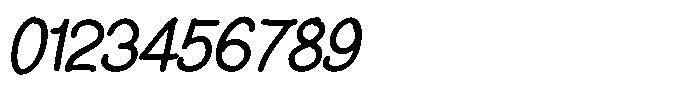 BDFlat BDflat Medium Italic Font OTHER CHARS