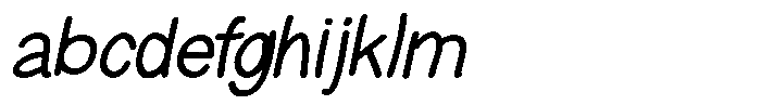 BDFlat BDflat Medium Italic FONT