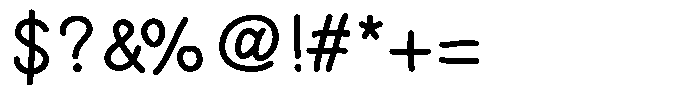 BDFlat BDflat Medium Font OTHER CHARS