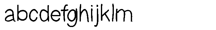 BDFlat BDflat Roman FONT
