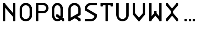 BDRmono 2021 Rounded Regular Font LOWERCASE