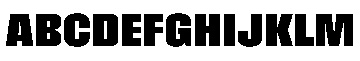 Beachwood Variable Bold Font UPPERCASE