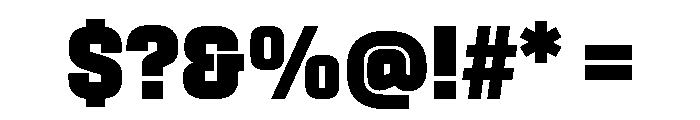 Beachwood Variable Heavy Font OTHER CHARS