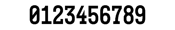 Bebas Neue Medium Font OTHER CHARS