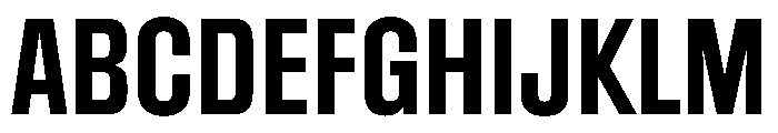 Bebas Neue Semibold Font UPPERCASE