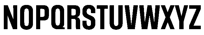 Bebas Neue Semibold Font UPPERCASE