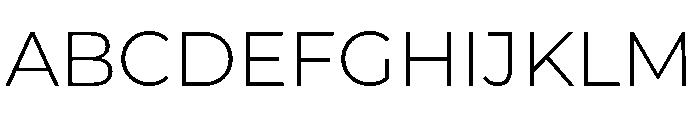Bebas Neue V14 Deprecated Light Font UPPERCASE