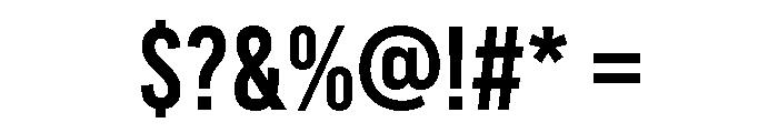 Bebas Neue V14 Deprecated Regular Font OTHER CHARS