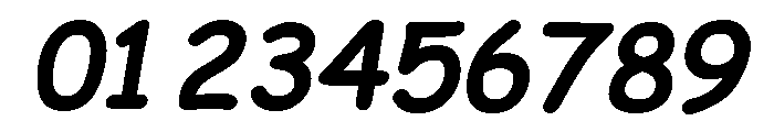 Begaz Bold Italic Font OTHER CHARS