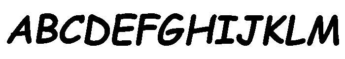Begaz Bold Italic Font UPPERCASE