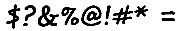 Begaz Bold Font OTHER CHARS
