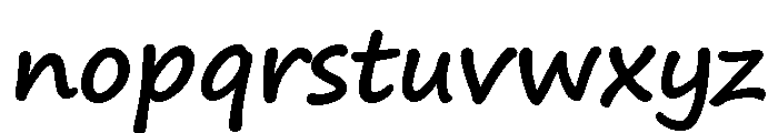 Begaz Bold Font LOWERCASE