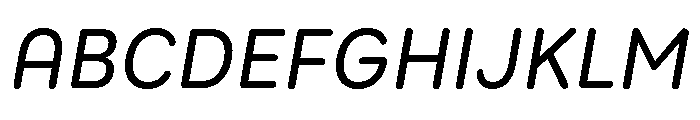 Begaz Italic Font UPPERCASE