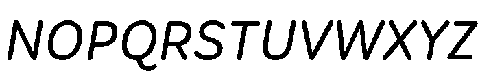 Begaz Italic Font UPPERCASE