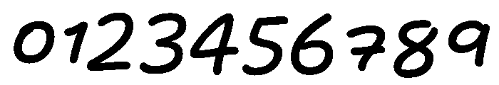 Begaz Medium Italic Font OTHER CHARS