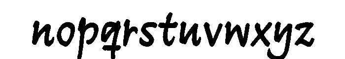 Begaz Regular Font LOWERCASE
