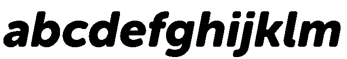 Berthold Block W1g Extra Bold Italic FONT