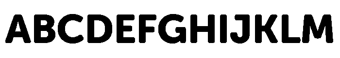 Berthold Block W1g Extra Bold Font UPPERCASE
