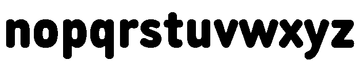 Berthold Block W1g Heavy Font LOWERCASE