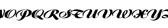 Bestia Extra Bold Font UPPERCASE