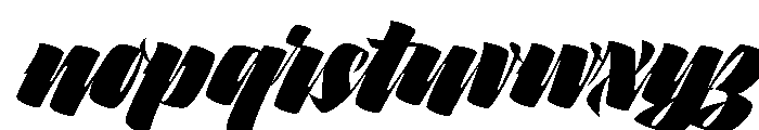 Bestia Headline Font LOWERCASE