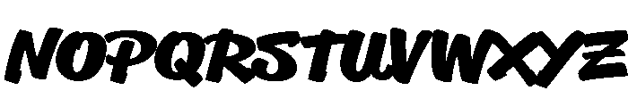 Bestia Heavy Font UPPERCASE