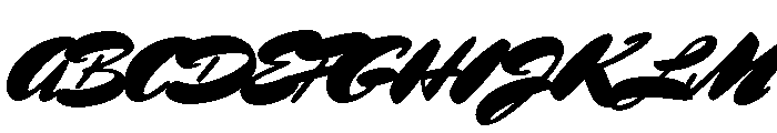 Bestia Medium Font UPPERCASE