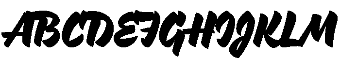 Bestia Regular Font UPPERCASE