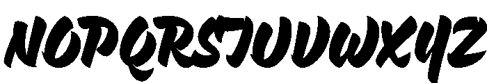 Bestia Regular Font UPPERCASE