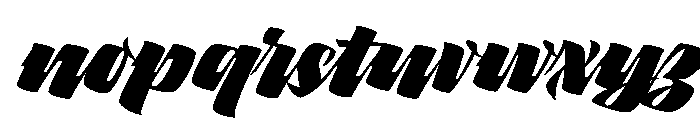 Bestia Small Font LOWERCASE