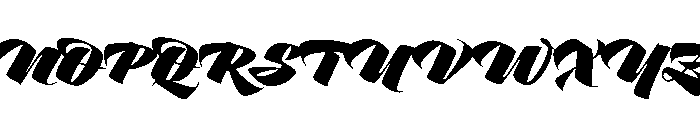 Bestia Subhead Font UPPERCASE