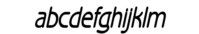 Beagle Condensed Bold Italic Font LOWERCASE