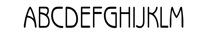 Beagle Condensed Normal Font UPPERCASE