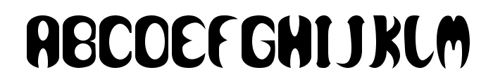 Beagle-CondensedRegular Font UPPERCASE