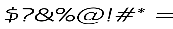 Beagle Extended Italic Font OTHER CHARS