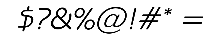 Beagle Italic Font OTHER CHARS