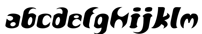 BeagleItalic Font LOWERCASE
