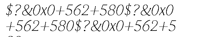 Beaufort Pro Light Italic Font OTHER CHARS